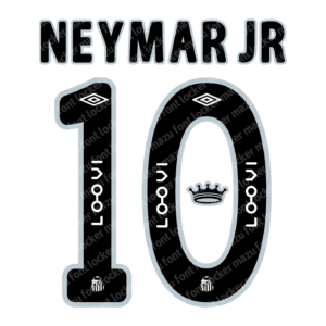 Santos FC 2025 Font Vector