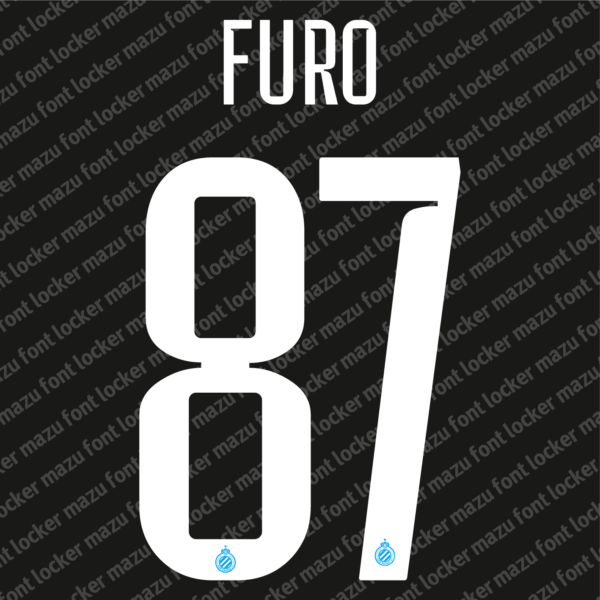 Club Brugge 2025-2026 Font Vector (AI, EPS, SVG, TTF) – #1 Authentic Style