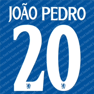 Chelsea 2025-2026 Font Vector