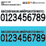 Santos Futebol Clube 2025 Font Vector (AI, EPS, SVG, TTF) – #1 Authentic Style