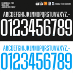 Club Brugge 2025-2026 Font Vector (AI, EPS, SVG, TTF) – #1 Authentic Style