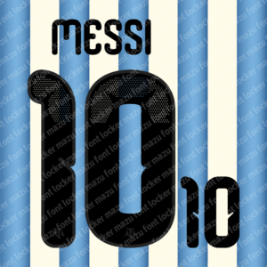 argentina 2026 font vector