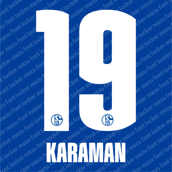 Schalke 04 2025-2026 Font Vector (AI, EPS, SVG, TTF) – #1 Authentic Style