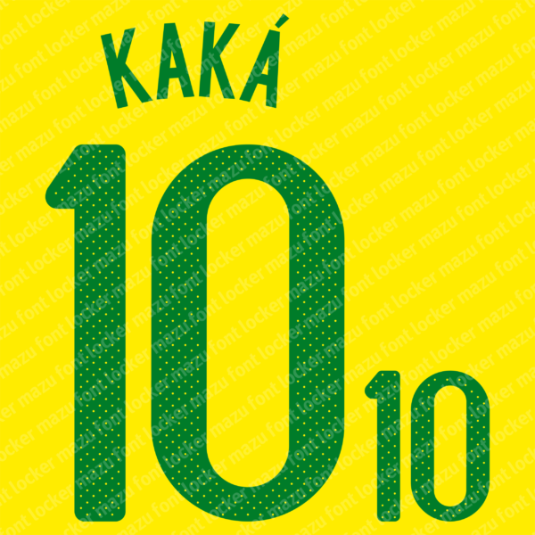 Brazil World Cup 2010 Font Vector (AI, EPS, SVG, TTF) – #1 Authentic Style