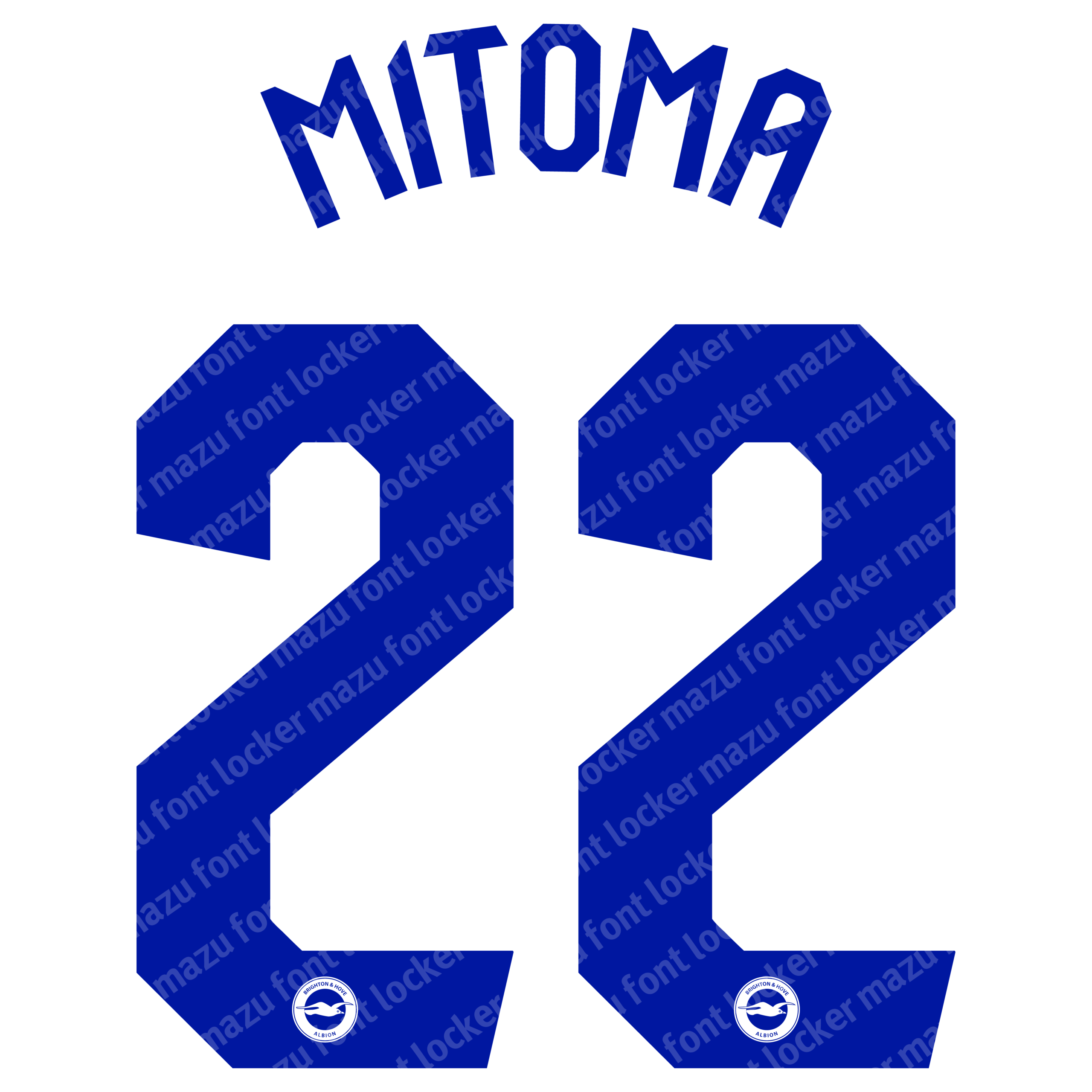 brighton fc 2023 24 font vector brighton fc 2023 24 font vector