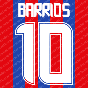 ca san lorenzo 2025 26 font vector