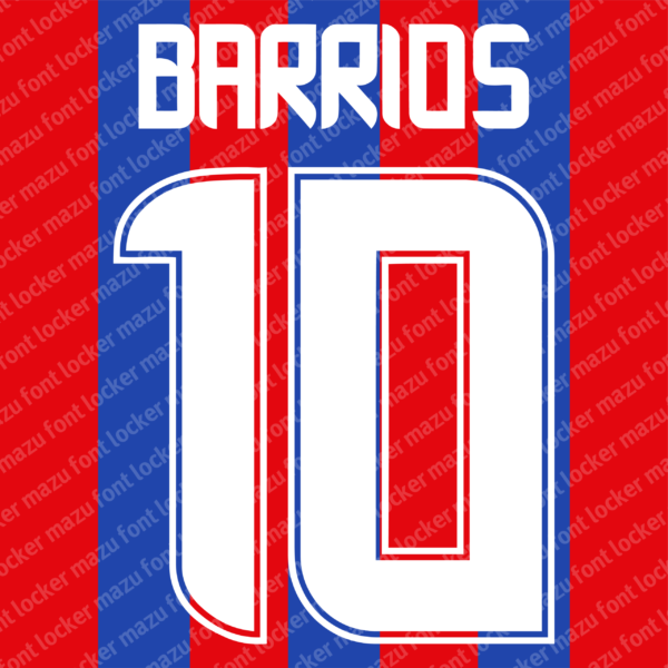 CA San Lorenzo 2025-2026 Font Vector (AI, EPS, SVG, TTF) – #1 Authentic Style