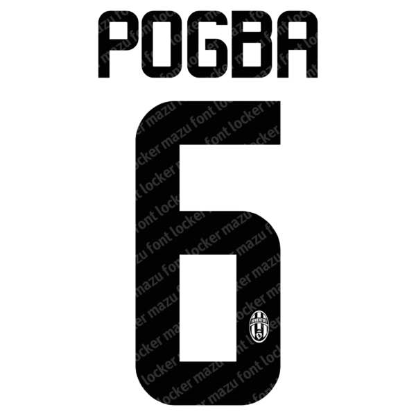 Juventus 2014-2015 Font Vector (AI, EPS, SVG, TTF) – #1 Authentic Style
