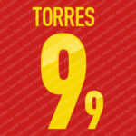 Spain Euro 2012 Font Vector