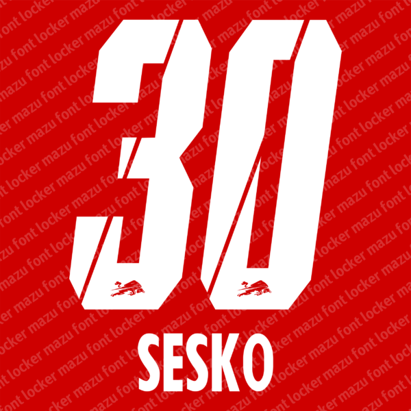 RB Leipzig 2025-2026 Font Vector (AI, EPS, SVG, TTF) – #1 Authentic Style