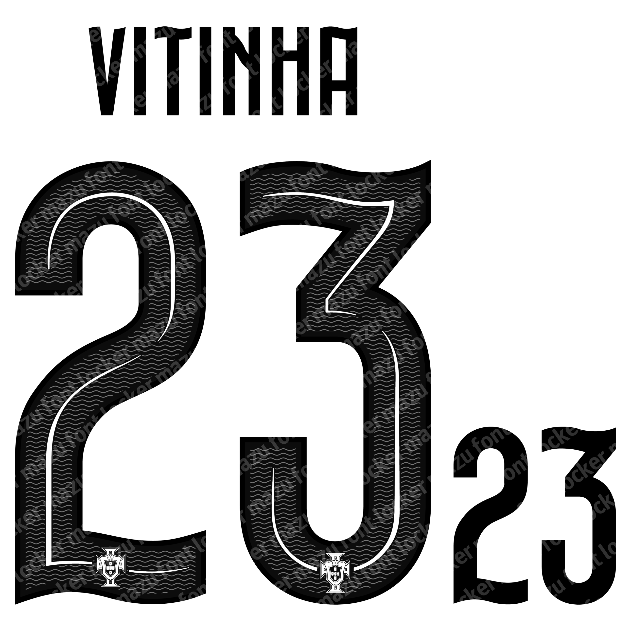 portugal 2026 font vector portugal 2026 font vector