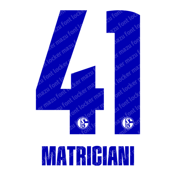 Schalke 04 2025-2026 Font Vector (AI, EPS, SVG, TTF) – #1 Authentic Style