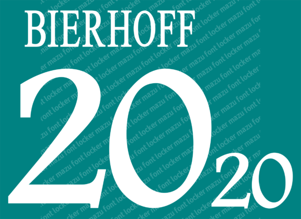 Germany Euro 1996 Font Vector (AI, EPS, SVG, TTF) – #1 Authentic Style