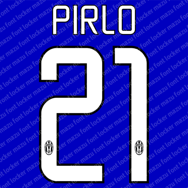Juventus 2014-2015 Font Vector (AI, EPS, SVG, TTF) – #1 Authentic Style