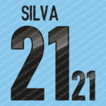 Spain Euro 2012 Font Vector