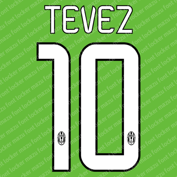 Juventus 2014-2015 Font Vector (AI, EPS, SVG, TTF) – #1 Authentic Style