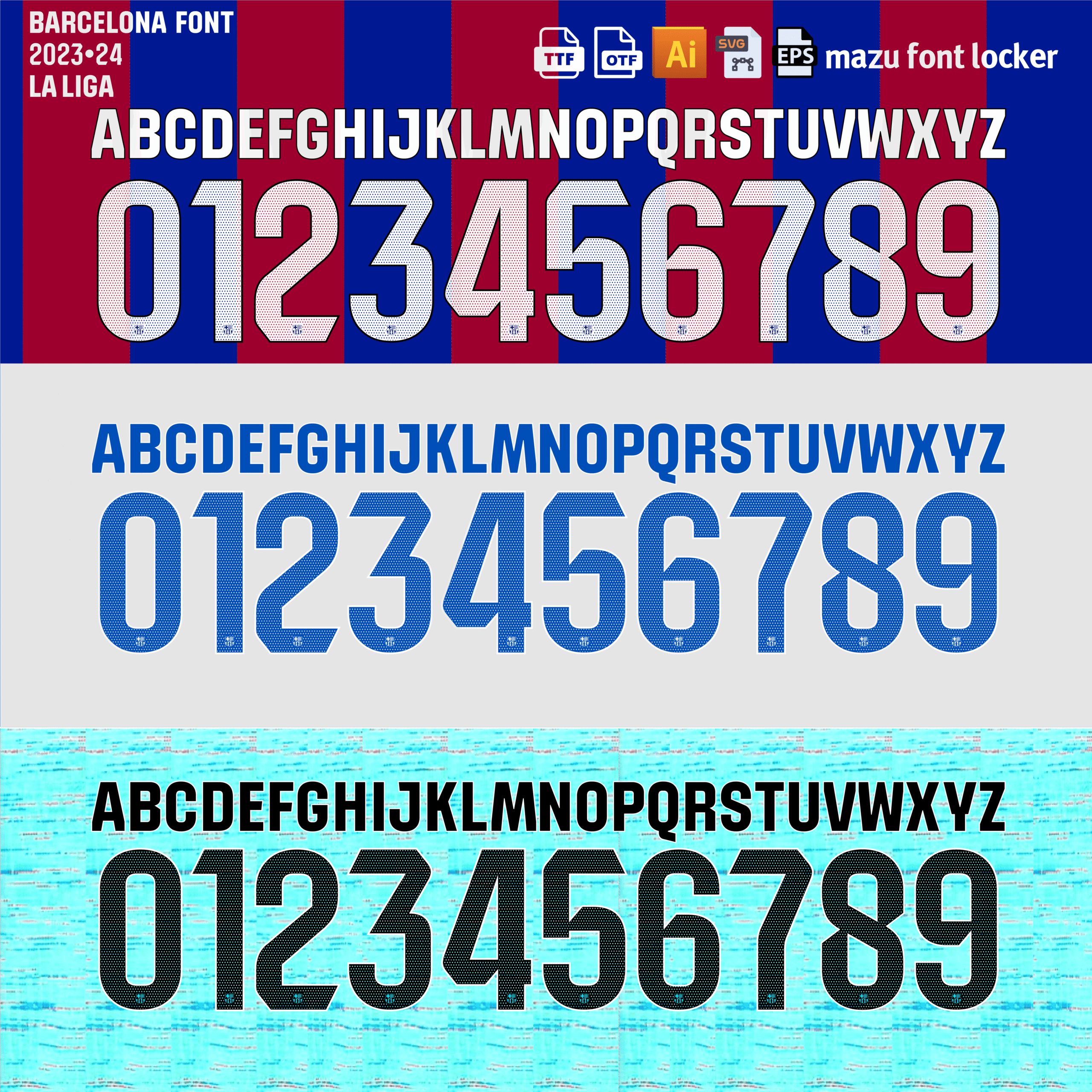 barcelona 2023 24 font vector : (digital download) barcelona 2023 24 font vector : (digital download)