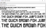 Brazil 2011 Font Vector