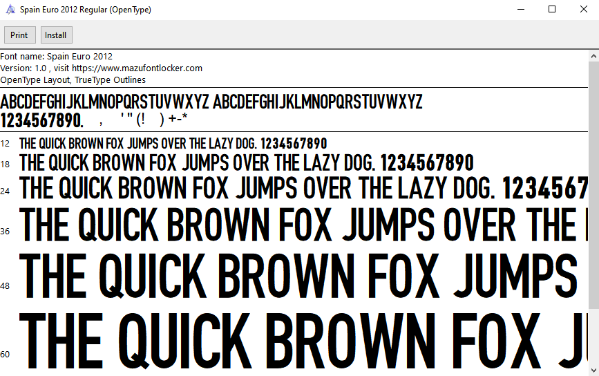 spain euro 2012 font vector : (digital download) spain euro 2012 font vector : (digital download)