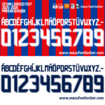 CA San Lorenzo 2025-2026 Font Vector (AI, EPS, SVG, TTF) – #1 Authentic Style