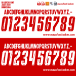 RB Leipzig 2025-2026 Font Vector (AI, EPS, SVG, TTF) – #1 Authentic Style