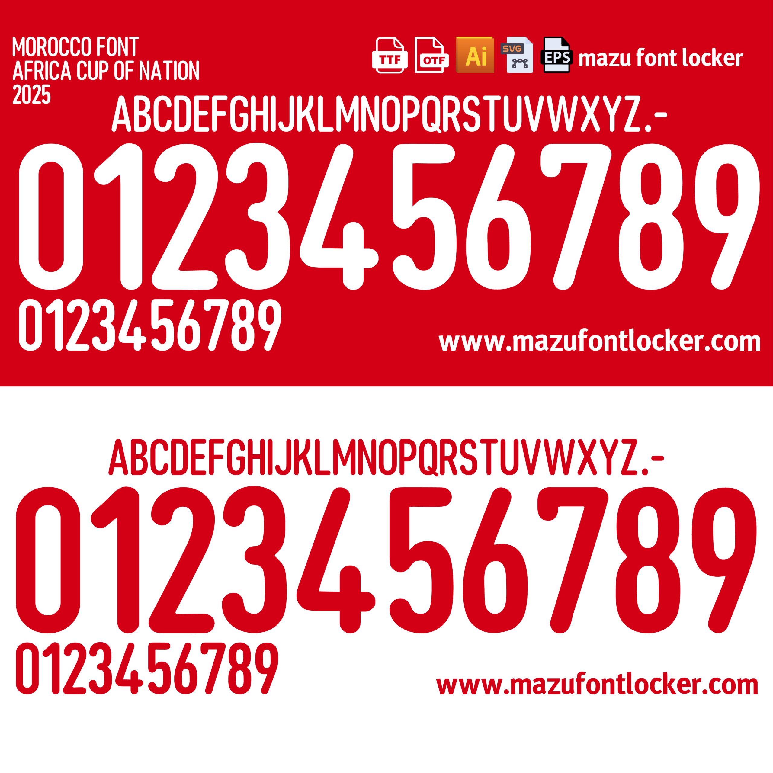 morocco 2025 font vector morocco 2025 font vector