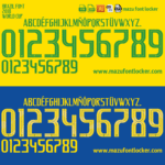 Brazil World Cup 2018 Font Vector (AI, EPS, SVG, TTF) – #1 Authentic Style