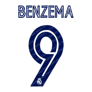 real madrid 2020 21 font vector