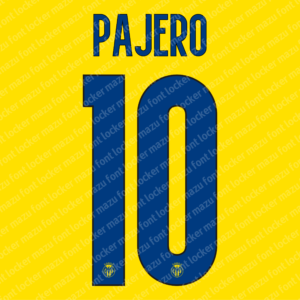 villarreal 2025 26 font vector