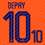 Netherland Euro 2024 Font Vector