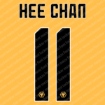 Wolverhampton FC 2025-26 Font Vector