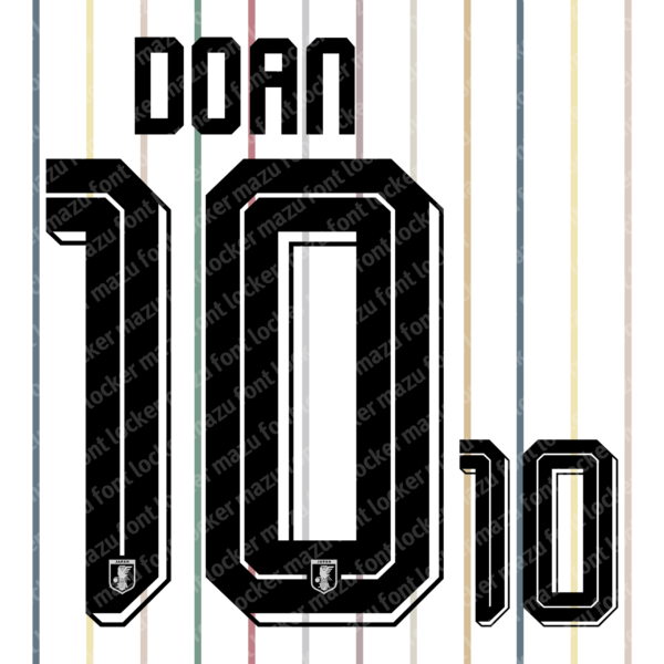 Japan World Cup 2026 Font Vector (AI, EPS, SVG, TTF) – #1 Authentic Style
