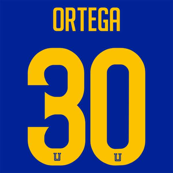 Tigres UANL 2024-25 Font Vector