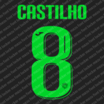 FC Juarez 2025-26 Font Vector