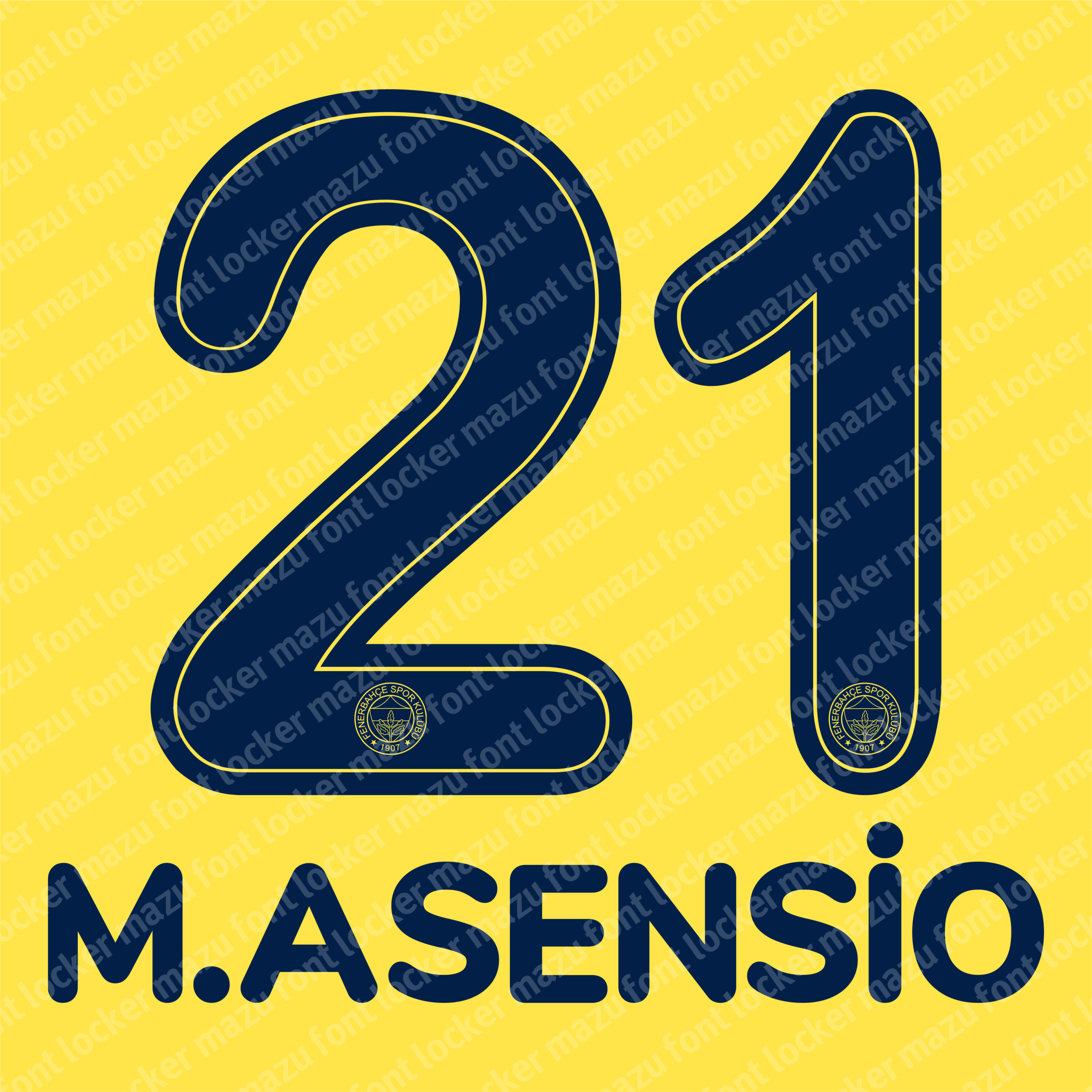 fenerbahce 2025 26 font vector fenerbahce 2025 26 font vector