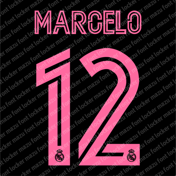 Real Madrid 2020-2021 Font Vector (AI, EPS, SVG, TTF) – #1 Authentic Style