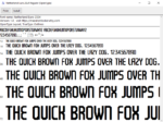 Netherland Euro 2024 Font Vector
