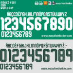 Mexico World Cup 2026 Font Vector (AI, EPS, SVG, TTF) – #1 Authentic Style