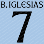 Celta de Vigo 2025-26 Font Vector