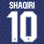 FC Basel 2025-26 Swiss League Font Vector