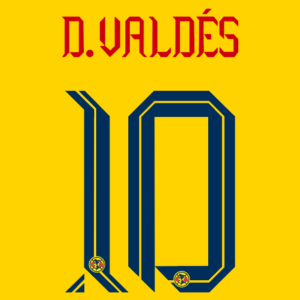 club america 2024 25 font vector