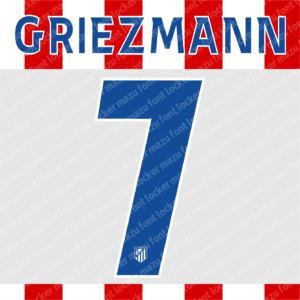 atletico madrid 2025 2026 font vector
