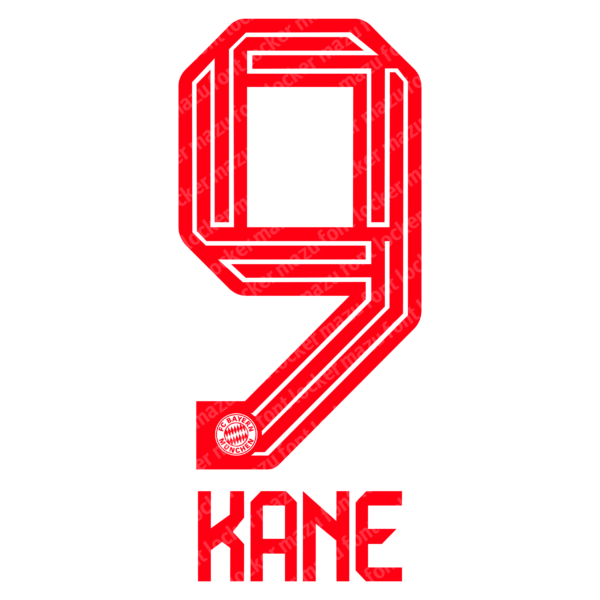 Bayern Munich 2023-24 Font Vector