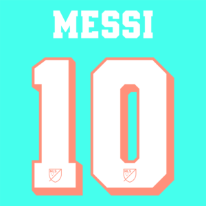 major league soccer mls 2024 3rd font vector