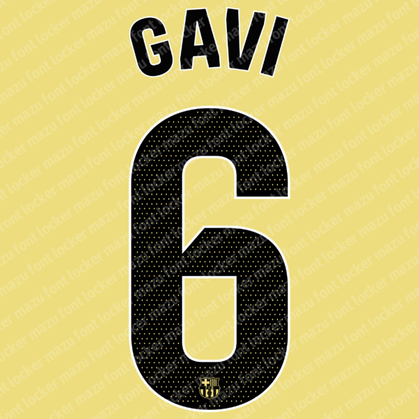 Barcelona 2025-2026 La Liga Font Vector – Legendary Barça Jersey Style for Champions