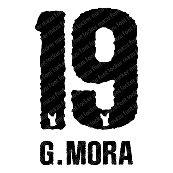 Club Tijuana 2025-26 Font Vector