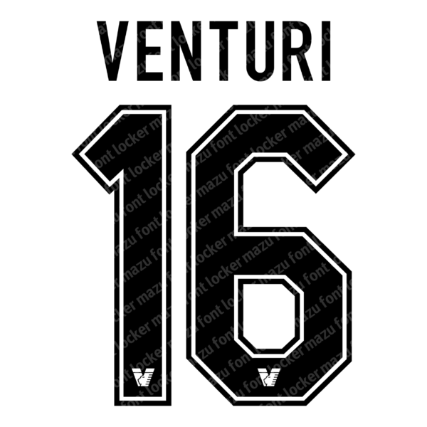 Venezia FC Away 2025-2026 Font Vector (AI, EPS, SVG, TTF) – #1 Authentic Style