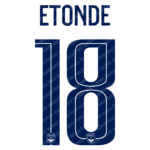 FC Girondins de Bordeaux 2025-26 Font Vector
