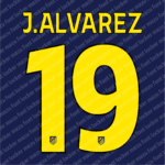 Atletico Madrid 2025-2026 Font Vector â Fierce La Liga Jersey Style for Champions