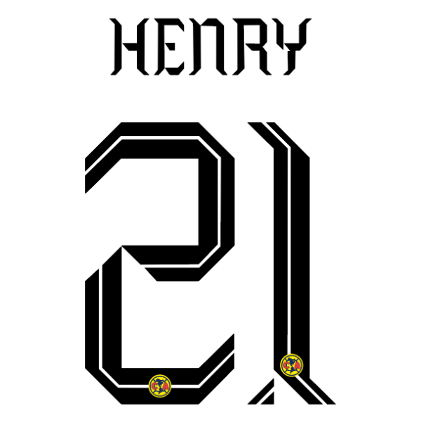 Club America 2024-2025 Font Vector – Elite Liga MX Jersey Style for Champions